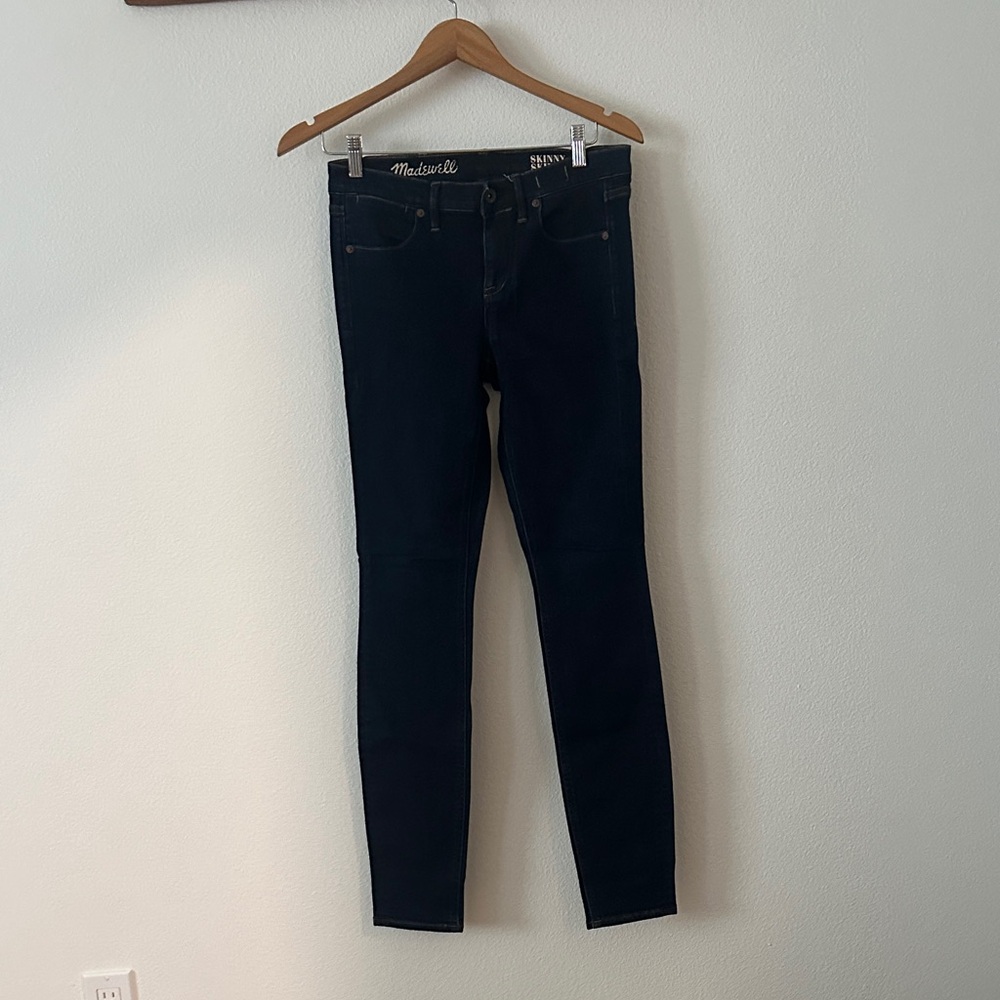Madewell Women's Navy Skinny Jeans